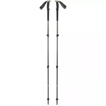 Trekkingstokken Trail, fitnessapparaat zwart/olijfgroen, 1 paar, 100–140 cm