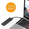 M.2 NVMe SSD-behuizing QOLTEC 52630 - USB 3.1 Gen2 10Gb/s, voor M.2 NVMe-drives