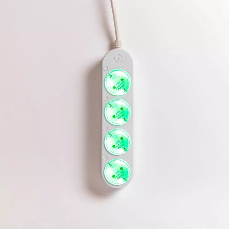 Smart 12A Shelly stekkerdoos 4 Gen4 Zigbee/Matter stekkerdoos