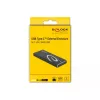 SSD-behuizing DeLOCK 42003 externe behuizing voor M.2 SATA SSD met USB Type-C
