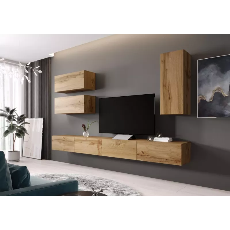 Cama kast VIGO 90 gesloten 90/35/32 Wotan-eiken