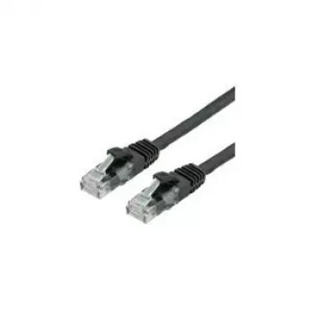 VALUE - patchkabel - RJ-45 (M) naar RJ-45 (M) - 1,5 m - UTP - CAT 6a - gegoten - zwart (21.99.1485)