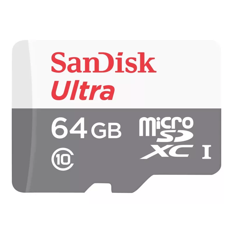 Flashgeheugen SanDisk 64GB microSDXC Class 10 SDSQUNR-064G-GN3MA