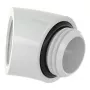 Haakse adapter 45° Barrow TDWT45-V2 W – G1/4 buitendraad naar G1/4 binnendraad, wit