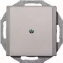 Merten 295660 wandplaat/schakelaarafdekking aluminium (295660)