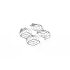 Propellerbescherming voor DJI-drones, model CP.FP.00000300.01, grijs, 2-pack