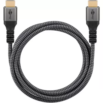 Goobay 64999 HDMI-kabel 0,5 m HDMI type A (standaard) grijs (64999)