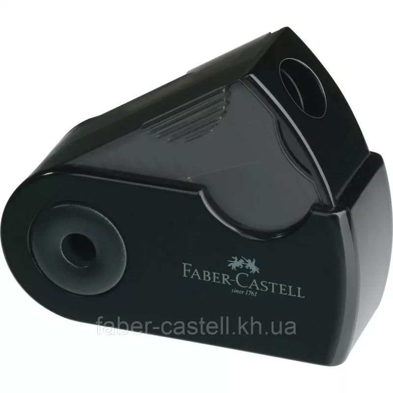 Handmatige puntenslijper Faber-Castell 182774 zwart blauw roze
