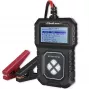 Qoltec Digitale batterijtester met LCD | Pools menu | 12V | AGM | GEL | STD | 30-220AH
