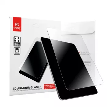 Gehard glas beeldschermbescherming Crong voor iPad 13 M3 / iPad Air 13 M2, 9H hardheid