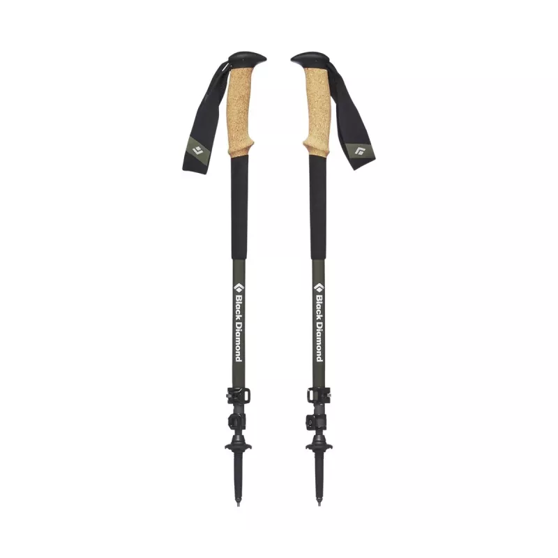 Black Diamond Alpine Carbon Cork trekkingstok unisex telescoop
