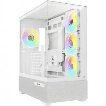 Sharkoon AK7 ARGB ATX computerbehuizing wit