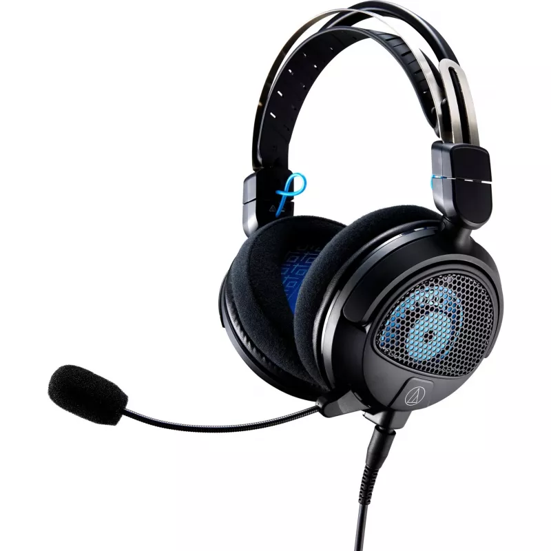 Bedrade headset Audio-Technica ATH-GDL3 — hoofdband, supra-aural, 10–35000 Hz, 220 g, zwart