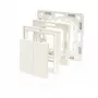Shelly · Plug & Play Accessoire · BLU Wall Switch 4 adapter Gira & Merten ·