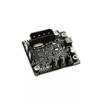 Ventilatorregeling Aqua-Computer 53166 — zwart accessoire voor computerkoelsystemen