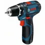 Bosch GSR 10,8-2-LI Professional keyless zwart, blauw, rood