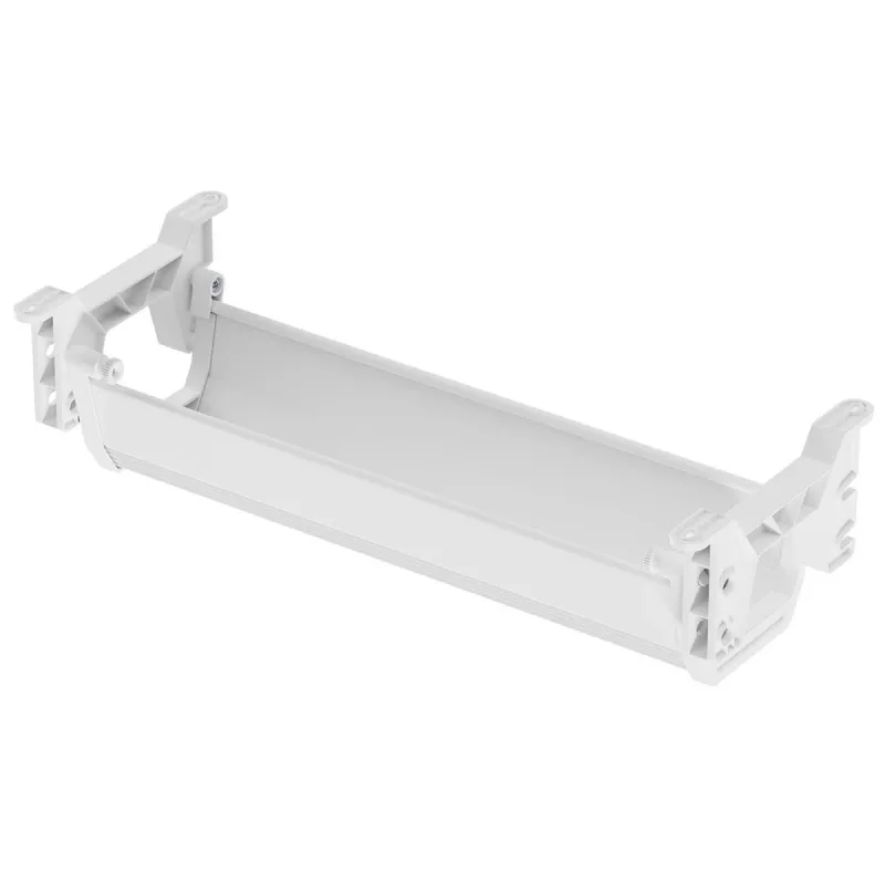 Maclean organizer voor kabels/stekkerdozen onder het bureau, max. belasting 5 kg, wit, MC-106 W