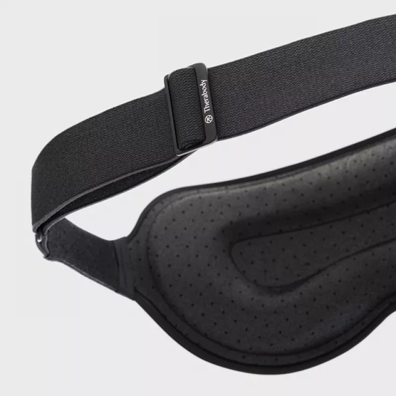 Therabody SleepMask massageapparaat face zwart, blauw