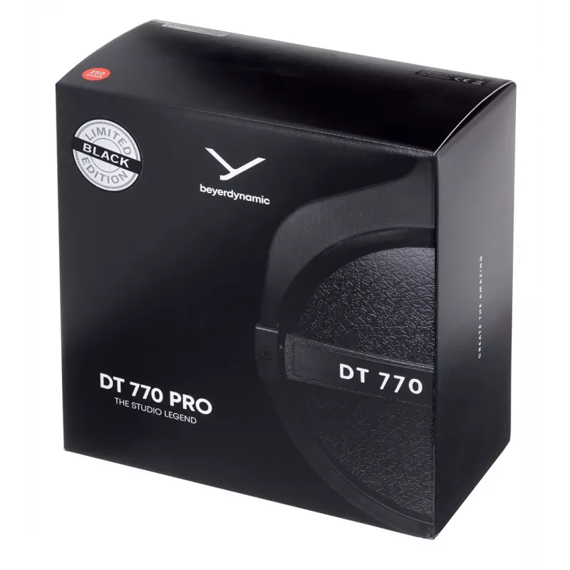 Hoofdtelefoon Beyerdynamic DT 770 PRO 250 OHM zwart limited edition
