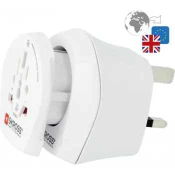 Skross 1.500231-E reisadapter CO W naar UK2 (1.500231-E)