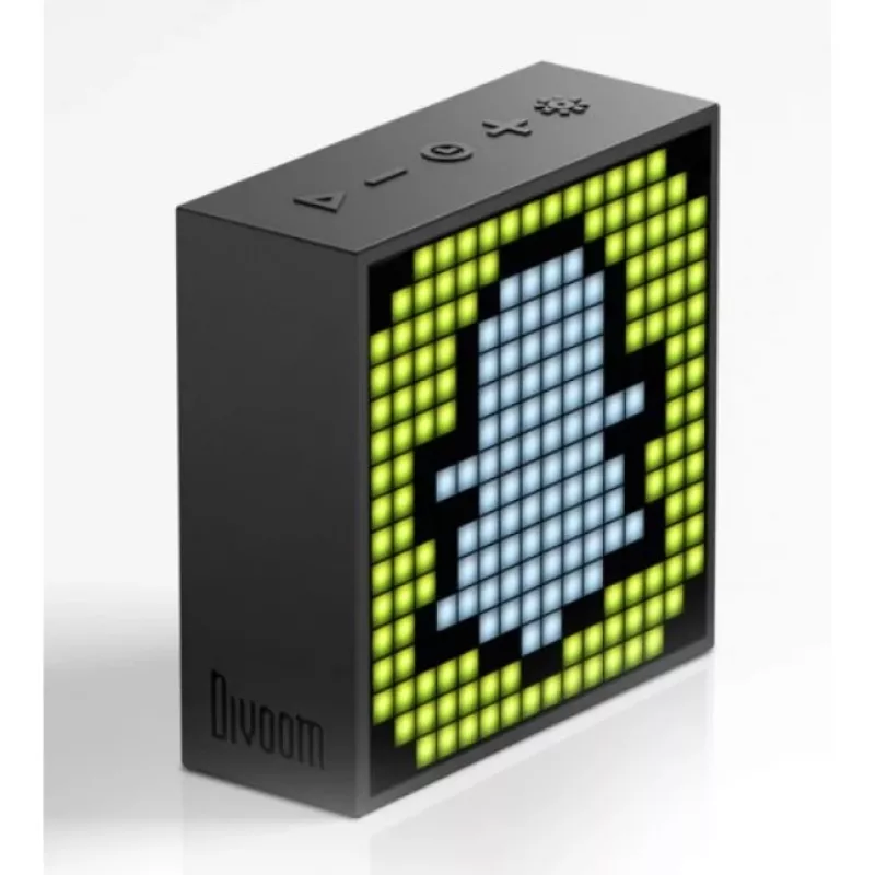Divoom luidspreker Timebox Evo Bluetooth zwart - luidspreker