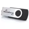 USB-flashdrive MediaRange MR1953 64 GB USB Type-C 3.2 Gen 1 (3.1 Gen 1) draaibaar, zwart/zilver