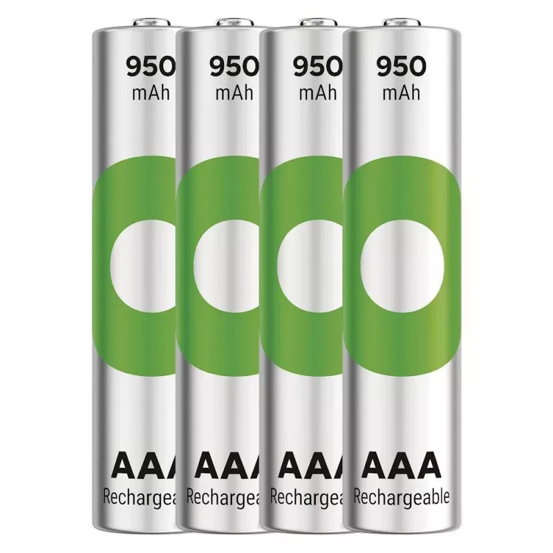 Batterijen R03/AAA NI-MH 950mAh blister 4 stuks