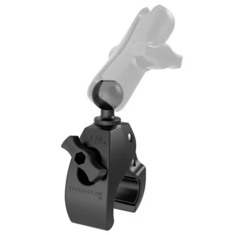 RAM Mounts RAP-B-400U Tough-Claw kleine klembasis met 1 inch (2,54 cm) kogel, voor rails van 0,625–1,14 inch