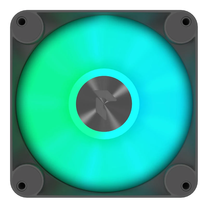 APNX FP1-120 BK 120 mm ARGB PWM behuizingsventilator - zwart
