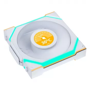Behuizing-ventilator Lian Li Uni Fan SL-INF 120 mm wit, 2100 tpm, 2,66 mmH2O, FDB, 12 V (3 st.)