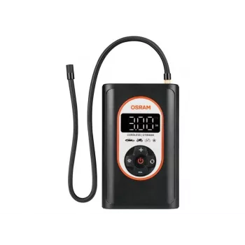 Bandenpomp Ledvance O4062172306294 — 12V oplaadbare compressor, 8,3 bar, digitaal display