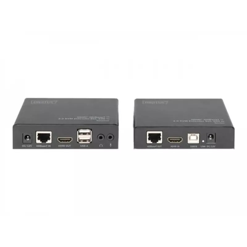 Digitus 4K HDMI HDBaseT™ 2.0 KVM-extender set, 100 m
