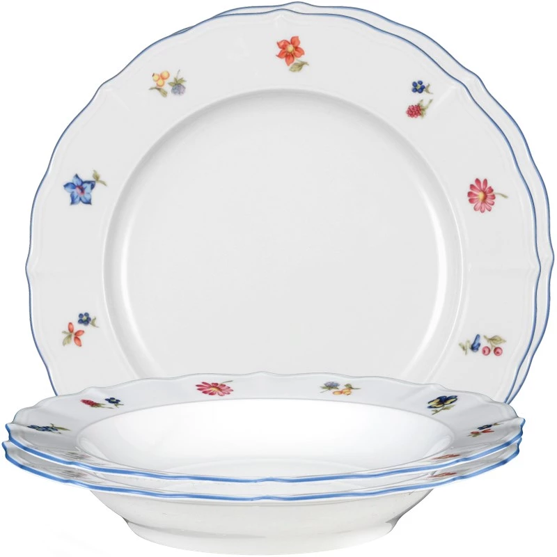 Seltmann Weiden tafelservies 12-delig porselein wit