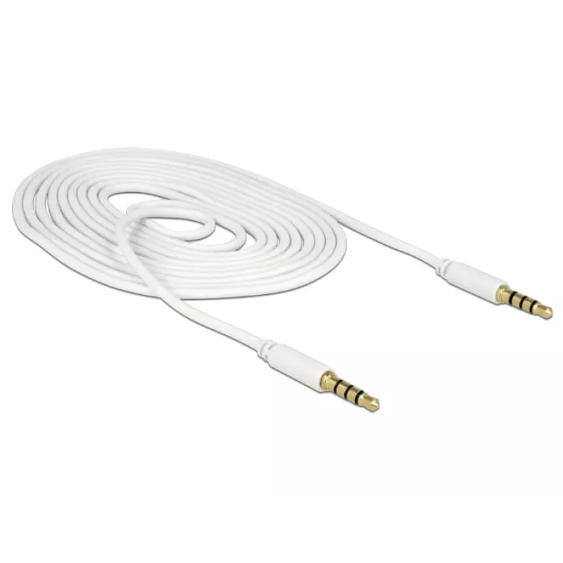 Audiokabel 3,5 mm DeLOCK 83441 2 m wit