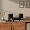Home-audio-microsysteem BLAUPUNKT MS40.2BT — 2×50 W RMS, Bluetooth, CD, USB, HDMI ARC, optische ingang, LED-display (zwart)