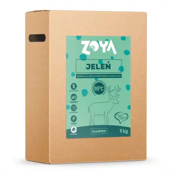 Droogvoer voor honden ZOYA ColdPRO Deer 9 kg — onderhoud voor volwassen honden, monoproteïne hert, 26% eiwit, 9,5% vet