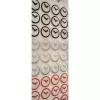 NeXtime klok 2615zw Focus, Ø25 cm, wand, wit/zwart