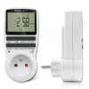 Elektronische timer QOLTEC PC0628 met LCD-display, 24-uurs countdown
