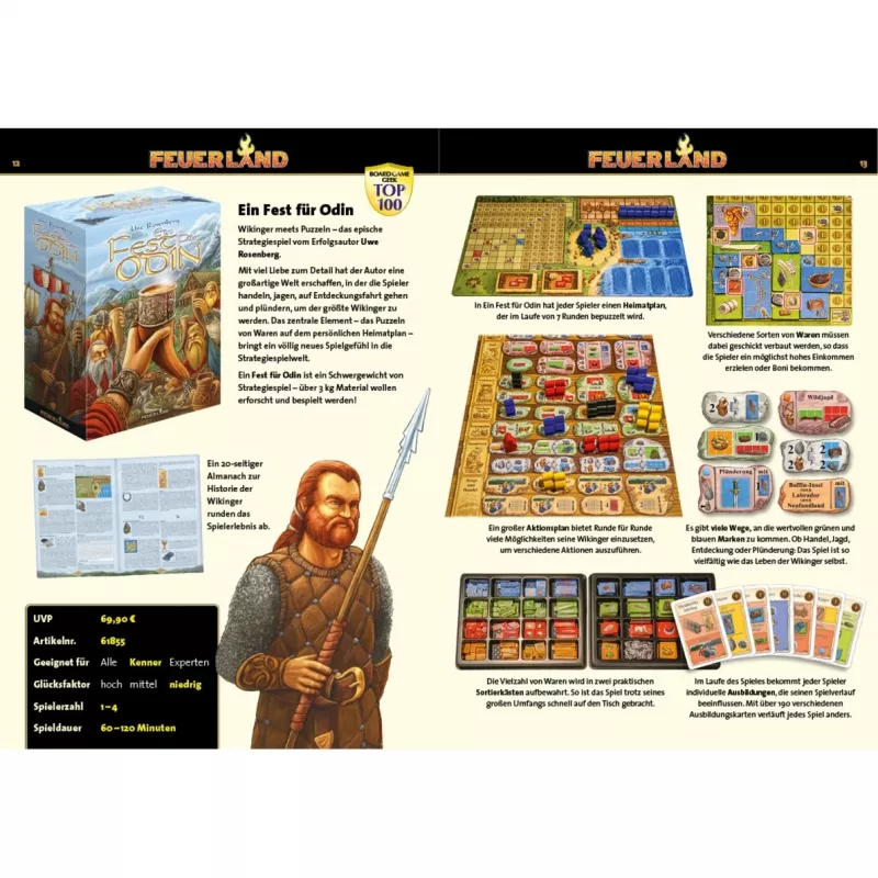 Feuerland 61855 bordspel strategie