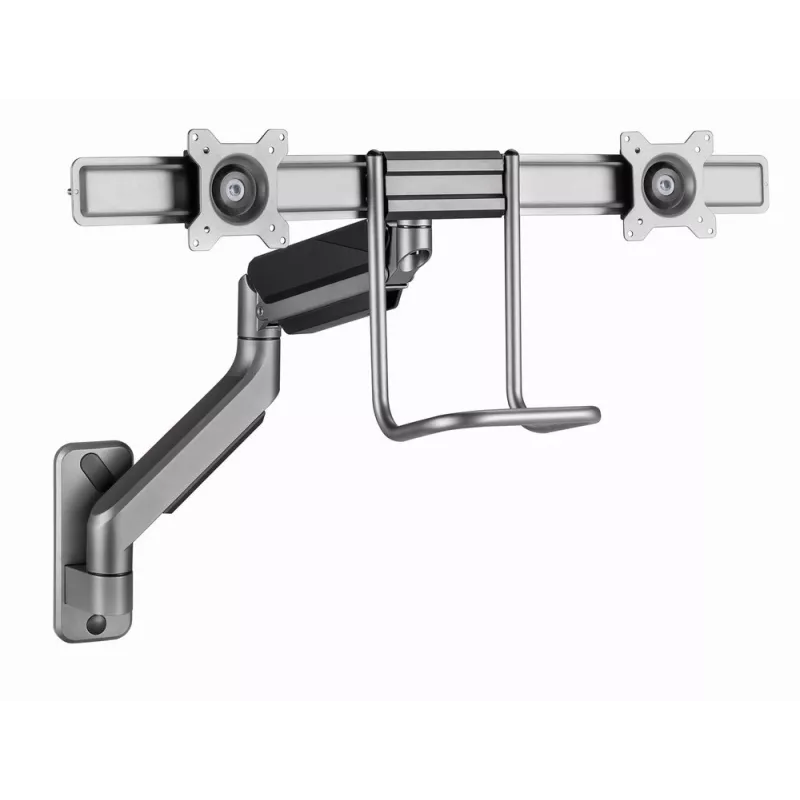 Gembird verstelbare wandhouder voor 2 displays 17''-32'' tot 8 kg MA-WA2-02