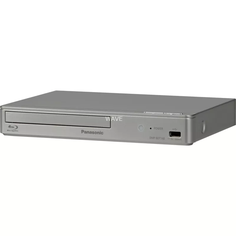 Panasonic Blu-ray Disc-speler DMP-BDT168EG DVD-video, MP3, WMA, JPEG, WAV, XviD, AAC, AVCHD, MKV, CD-DA, FLAC, MPO, BD-MV, ALAC USB-aansluiting