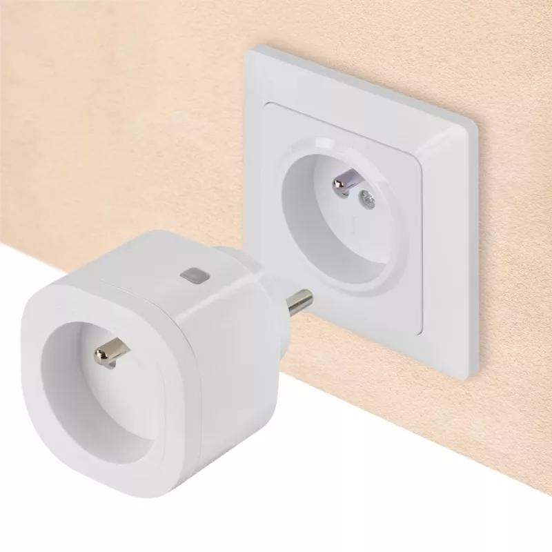 Netstekker Omajin OSP-FR-01-EC Europese standaard, geaard, model OSP-FR-01-EC