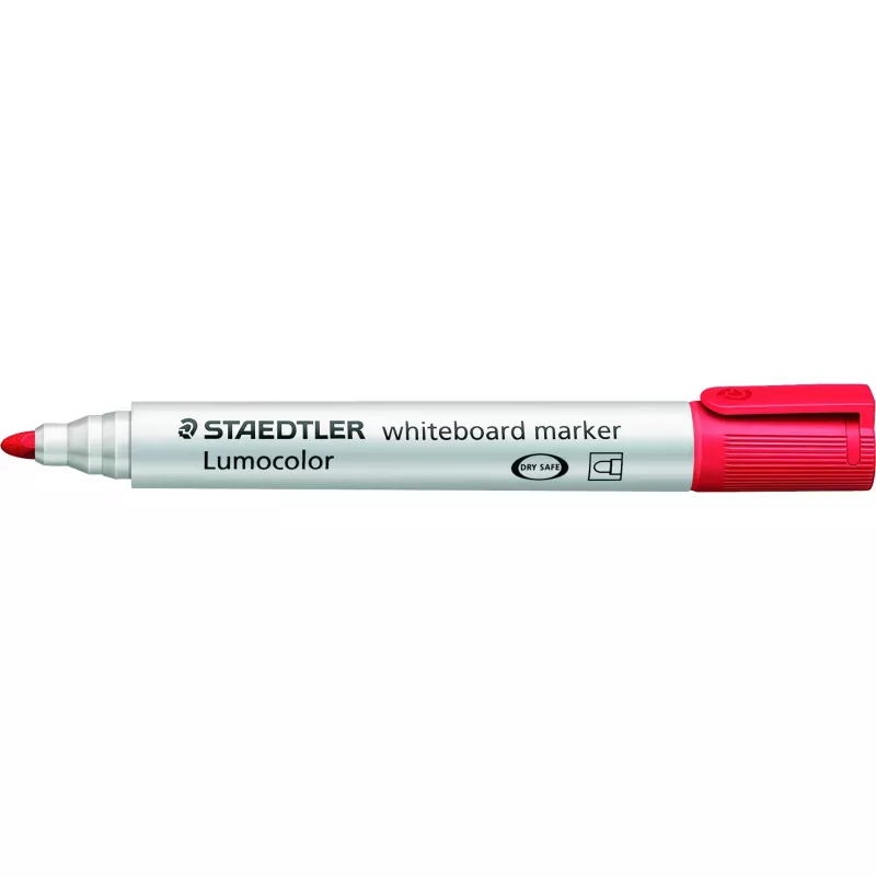 Marker Staedtler Lumocolor 351 WP4 bullet-tip zwart blauw groen rood