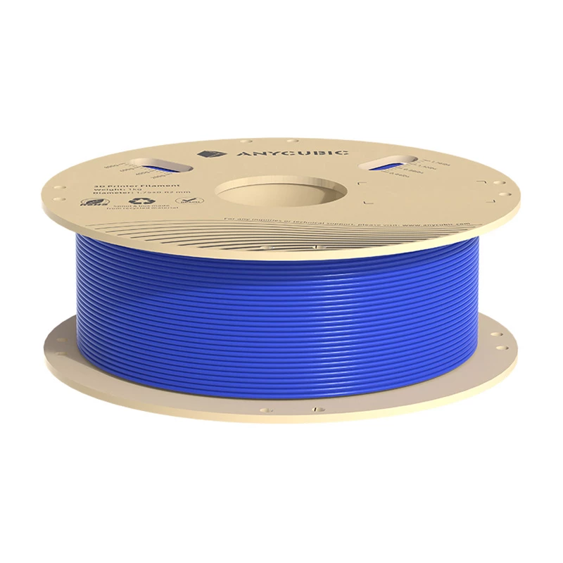 PLA filament AnyCubic 1 kg 1,75 mm blauwe spoel voor FDM 3D-printers