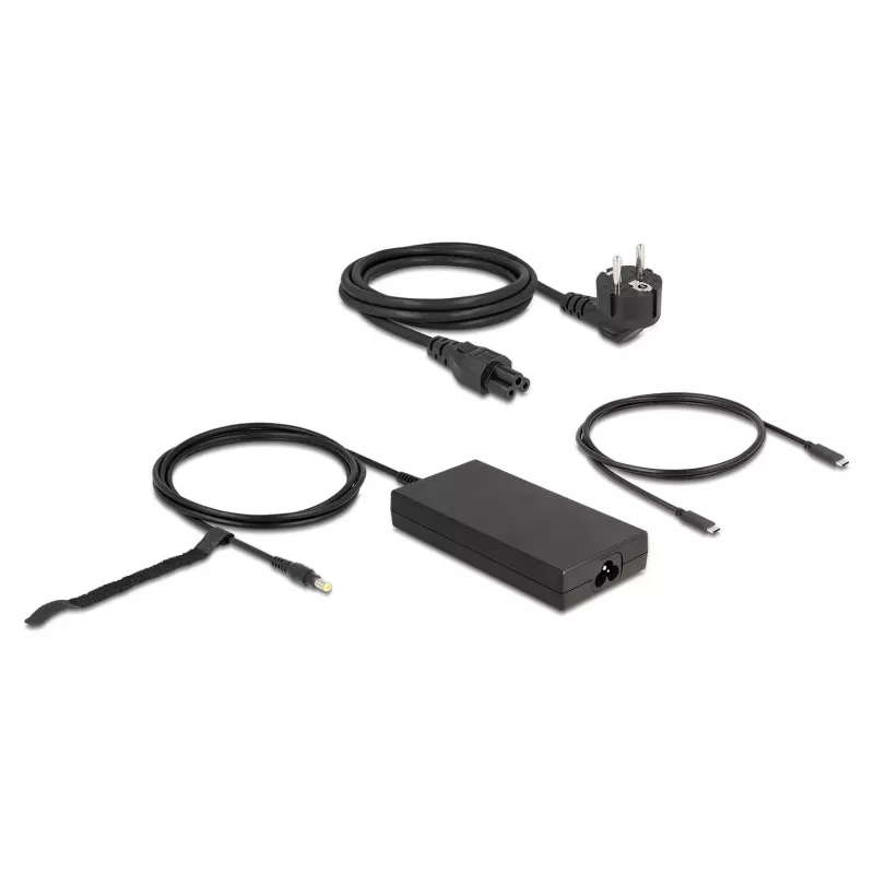DeLOCK USB Type-C Triple Display Docking Station 4K USB-hub LAN audio PD 96W
