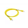 LANBERG RJ-45 Cat5e patchkabel PCU5-10CC-0100-Y, 1 m, U/UTP, CCA-ader, geel