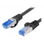 LANBERG PATCHCORD S/FTP CAT.6A 2M ZWART LSZH