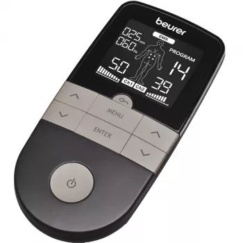 Elektrostimulatie-TENS/EMS-apparaat Beurer EM 1 RELIEF+ (model 60428) antraciet