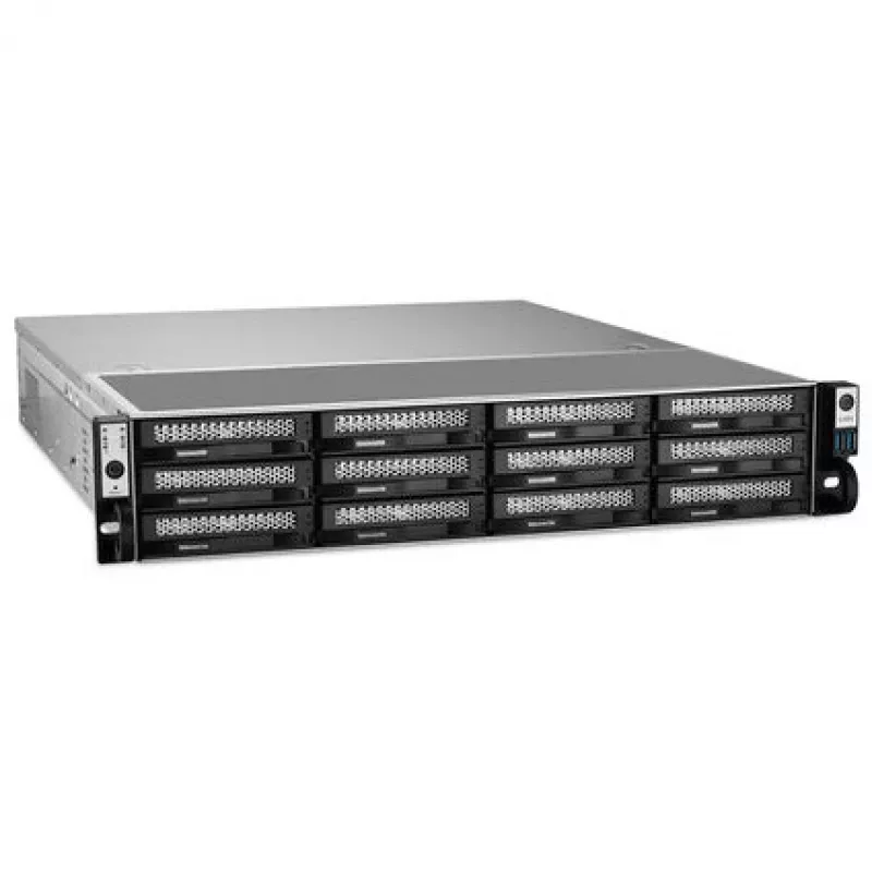 TerraMaster U12-500 Plus NAS rack (2U) Intel® Core™ i7 16 GB DDR5 0 TB grijs