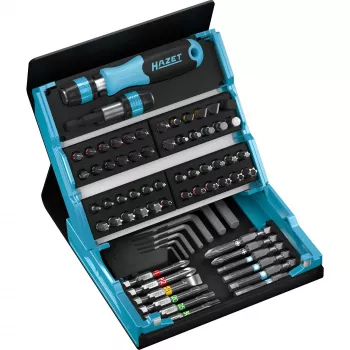 Bitset Hazet 2200SC-1, 1/4 inch aandrijving, 10-delig